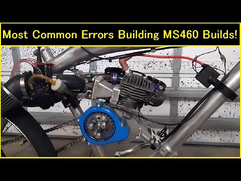 What Most Misunderstand When You BUILD or BUY A MS460 Motorized Bicycle Engine!