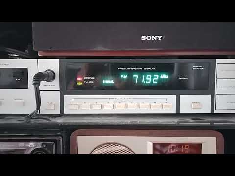 FM/OIRT E-Skip 07/08-2022 71.93 MHz Radio Orfey Russia received in Denmark. Distance 1772 KM