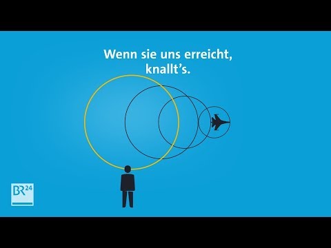 Wie entsteht ein Überschallknall? #fragBR24💡 | BR24 | #shorts