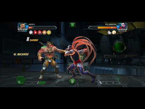 6.2.2- Mr. Sinister vs Herkül (Only 40 Sec.)