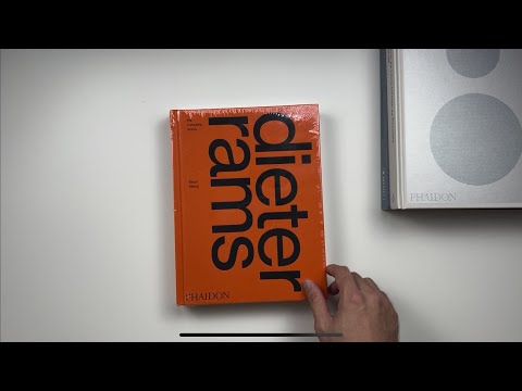 ASMR Dieter Rams Design Book
