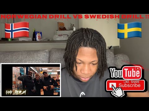 AMERICAN 🇺🇸  REACTS TO Swedish Drill Rap 🇸🇪 vs Norwegian Drill Rap 🇳🇴