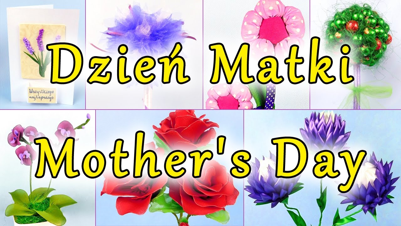 10 gifts for Mother's Day which you can make by yourself