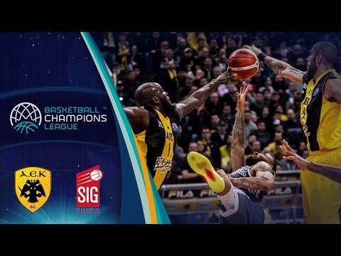 AEK v SIG Strasbourg - Highlights - Basketball Champions League