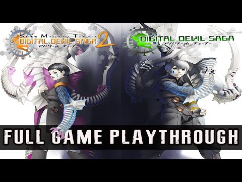 SHIN MEGAMI TENSEI DIGITAL DEVIL SAGA 1 & 2 (PS2) 100% FULL GAME | GAMEPLAY WALKTHROUGH【FULL HD】