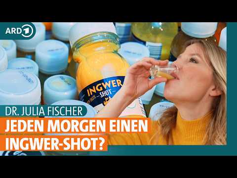 Immunsystem stärken mit Matcha, Ingwer, Kurkuma und Ingwer Shot selber machen | ARD Gesund