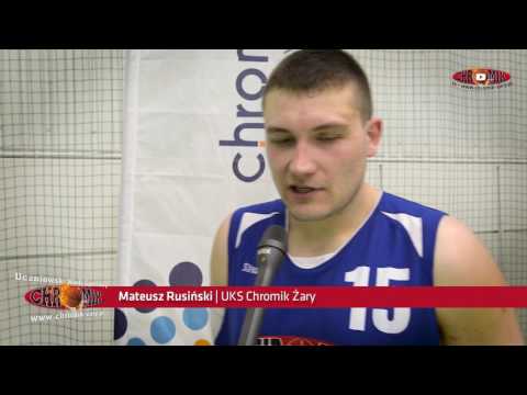 Wywiad z Mateuszem Rusińskim zawodnikiem UKS Chromik Żary