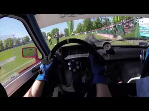 OS 2 | Rally Sprint Andrychów 2017 | Daniel Opioła / Dominika Grabowska - Fiat 126p