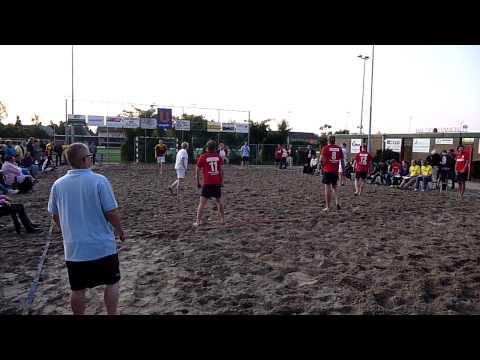 Beachhandbal heren Volendam - DES
