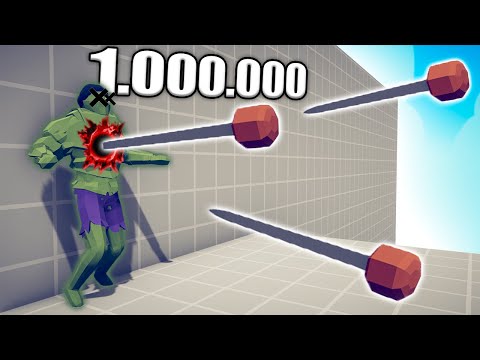 1.000.000 DAMAGE BLOWDART 1 vs 1 TOURNAMENT - TABS | Totally Accurate Battle Simulator 2023