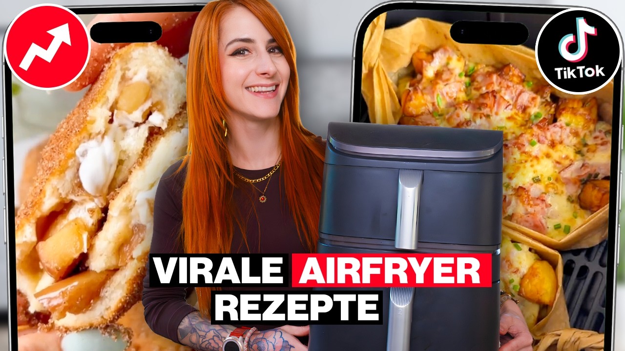 Ich teste virale AIRFRYER Rezepte von TikTok & Instagram