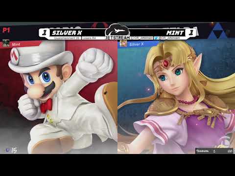 Quarantainment 26 Losers R4 - Silver X (Mii Gunner, Zelda) Vs. Mint (Mario) Smash Ultimate - SSBU