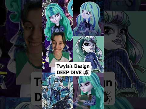 Twyla is TERRIFYING...😨 #monsterhigh #twyla #theory #characterdesign #13wishes