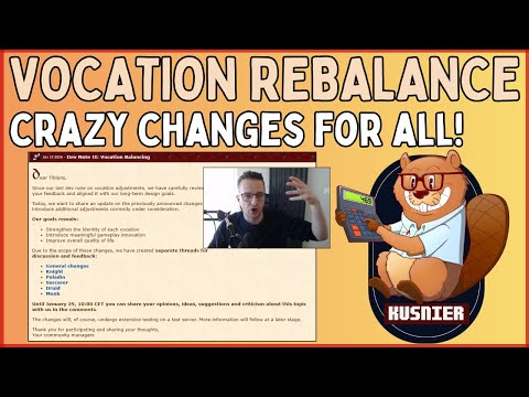 VOCATION REBALANCE NEWS! Live Reaction & Impact Analysis | Tibia