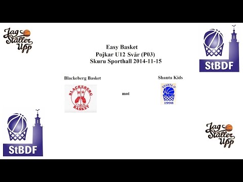 Blackeberg mot Shanta Kids - EB - 2014-11-15