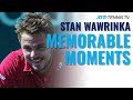 Stan Wawrinka's Most Memorable ATP Tennis Moments