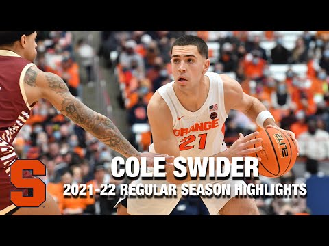 Cole Swider Regular Season Highlights | Syracuse F