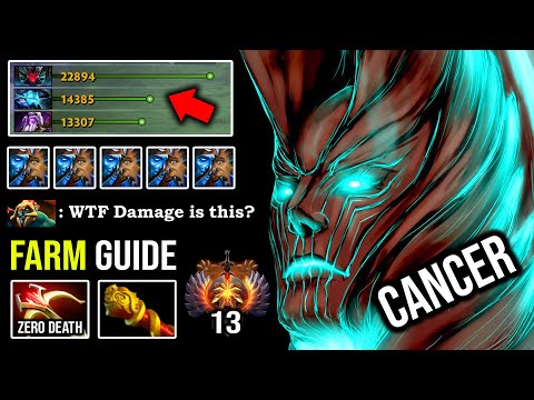 HOW TO MICRO JUNGLE & FAST FARM LIKE A 9K GOD Pure Cancer Physical Terrorblade Pro Guide DotA 2