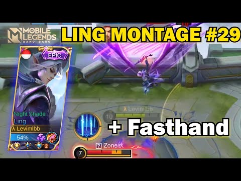 LING FAST HAND MONTAGE EPS. 29 - DANCING IN THE SKY | LEVIMLBB | MOBILE LEGENDS
