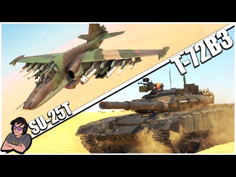 This Classic Russian Duo Still Holds it's Own! - T-72B3 & SU-25T - War Thunder