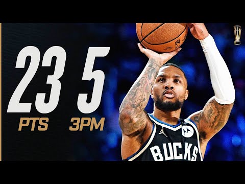 Damian Lillard Drops 23 PTS In The #EmiratesNBACup Championship 🏆 | December 17, 2024
