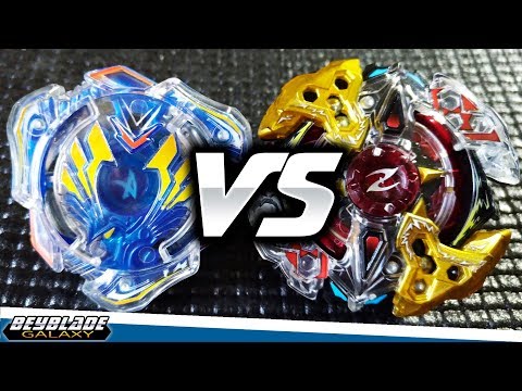 Valkyrie .W.A vs Galaxy Zeus .4M.Pl - [Beyblade Burst] - ベイブレードバースト