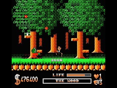 The Addams Family Nes Nintendo Full Playthrough