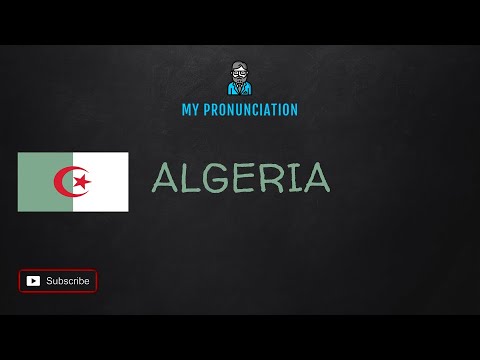 How to pronounce Algeria || Country || My Pronunciation