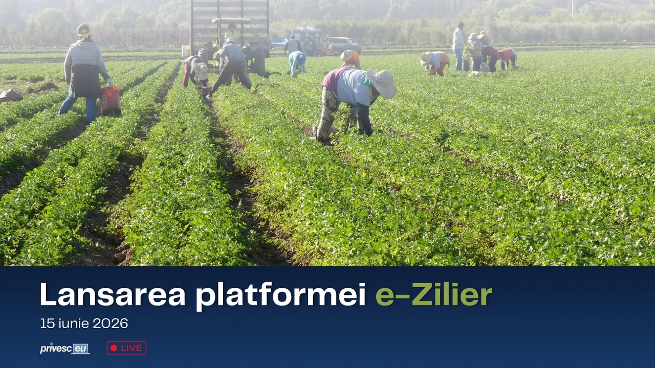 Evenimentul oficial de lansare a platformei „e-Zilier”