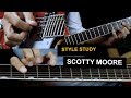 Rockabilly guitar lesson - Scotty Moore style