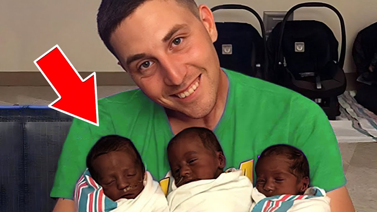 Il A Souffert Pour Élever Des Triplés Noirs. Après Des Années, Il Découvre Qu'Il N'Est Pas Le Père !