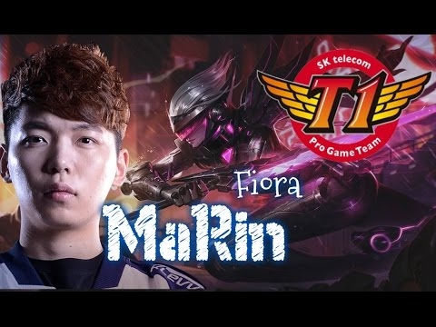 SKT T1 MaRin FIORA Top vs Renekton - Patch 5.21 KR | League of Legends