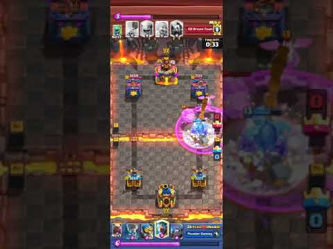 Golem bomber deck - Zbychu❤️Unskill vs Mike  (Clash Royale Polska)