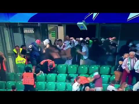 Kibice Legii Warszawa konta ochrona (Legia vs Borussia)