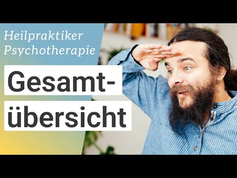 4 Lerngebiete zum Heilpraktiker für Psychotherapie