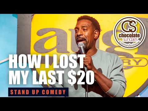 How I Lost My Last $20 - Comedian Kevin Tate - Chocolate Sundaes Stand Up Comedy