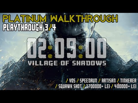 Resident Evil 8 Village - Village of Shadows Speedrun - Platinum Walkthrough 3/4