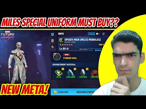 🔥 Super DPS Meta 🔥 Miles Morales Special Uniform Must Buy? | Marvel Future Fight
