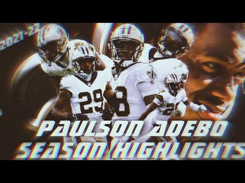 Paulson Adebo Full Rookie Season Highlights "DEBO🔗"(Saints Season Highlights)
