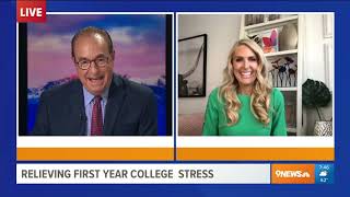Relieving Stress for First Year College Students - Heather Hans 9News Denver