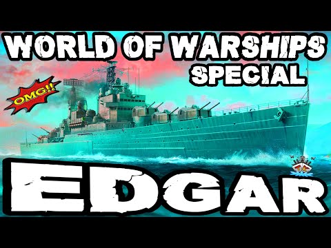 EDGAR der Britische TRAUM!!! *SPECIAL* ⚓️ in World of Warships 🚢 #worldofwarships