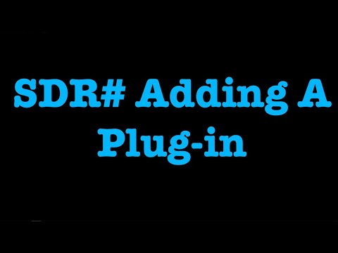 Adding A Plugin To The SDRSharp Software