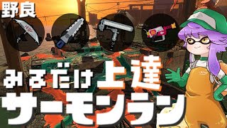 【野良】見るだけ上達サモラン！ジムナモで頑張るシェケナダム🐋カンスト287回【スプラトゥーン3/サーモンランNW】