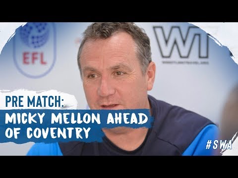 Pre Match | Micky Mellon (Coventry City)