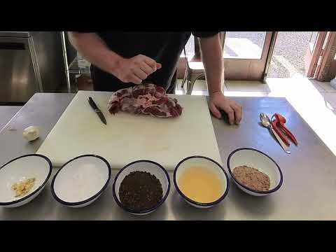 Prosciutto di pecora - parte 1: concia e salagione - L'Ocio Giulivo Agri Ristorante a Siena