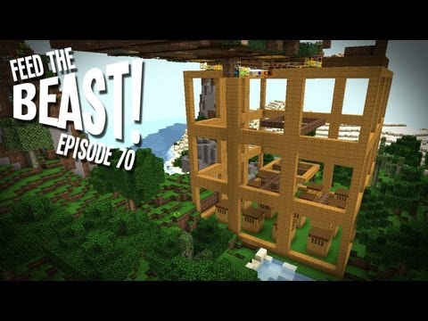 Feed The B-Team! Ep71 - "The Mega Alveary (with BONUS Portal Spleef action!)" Feed The Beast Modpack