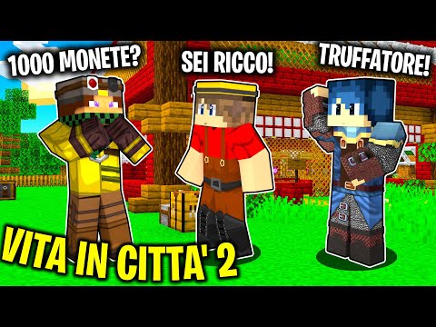 HO APERTO IL NUOVO NEGOZIO *1000 MONETE* DI MARCO - VITA IN CITTÀ 2 - Minecraft #54