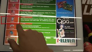 How to load at 7 Eleven using CLIQQ KIOSK | Paano mag-Load Sa 7 Eleven (Any Network)