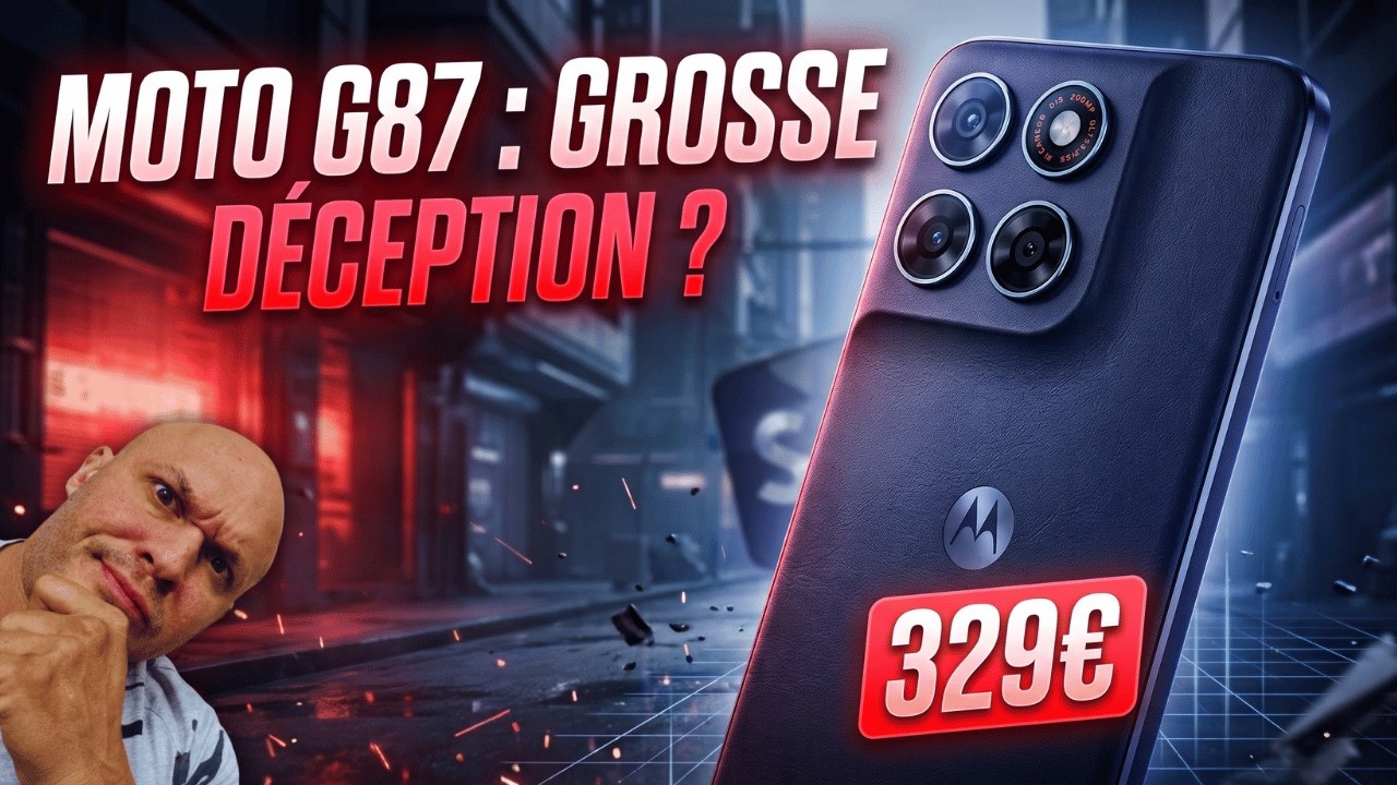 Motorola Moto G87 5G Test & Avis : Le milieu de gamme à 329€ vaut-il le coup ?