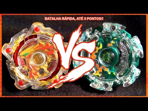 Amaterios .A.A VS Kaiser Kerbeus .L.P - BATALHA BEYBLADE BURST!!